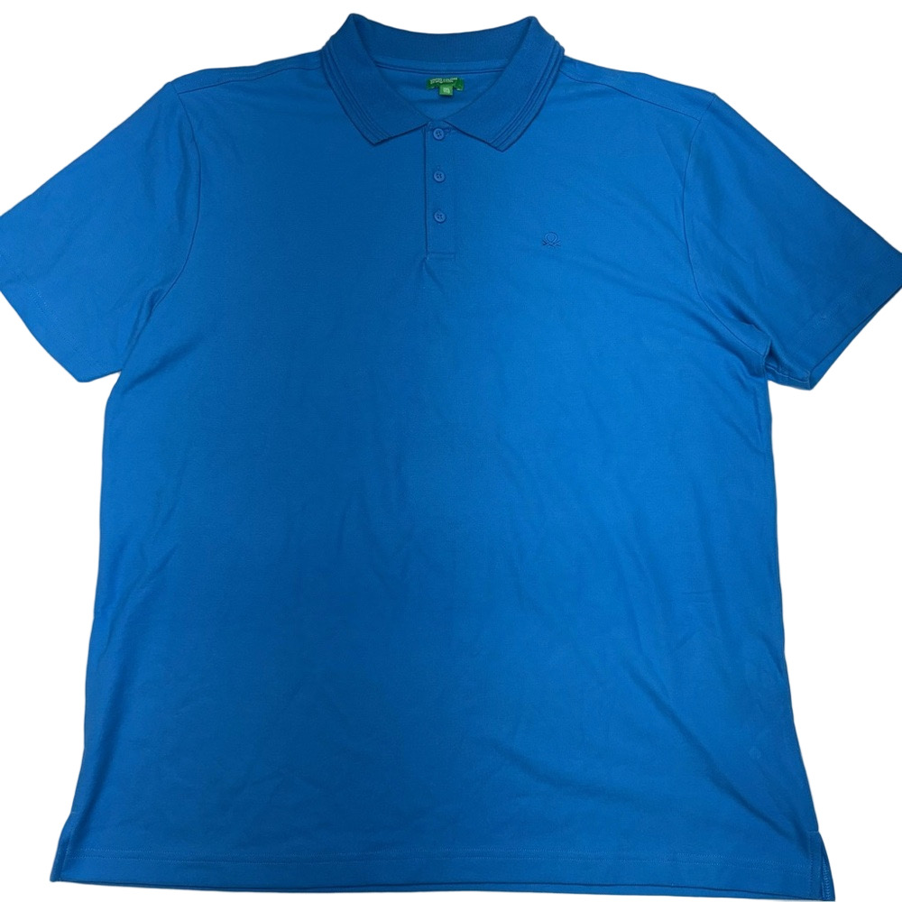 United Colors Of Benetton Vibrant Blue Polo Shirt